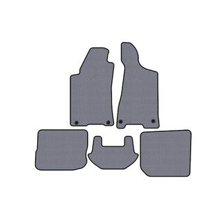 Gummifußmatten Carsuit (1991-1996, Sedan, grau) Audi 80/90 1987-1996 Foto 1