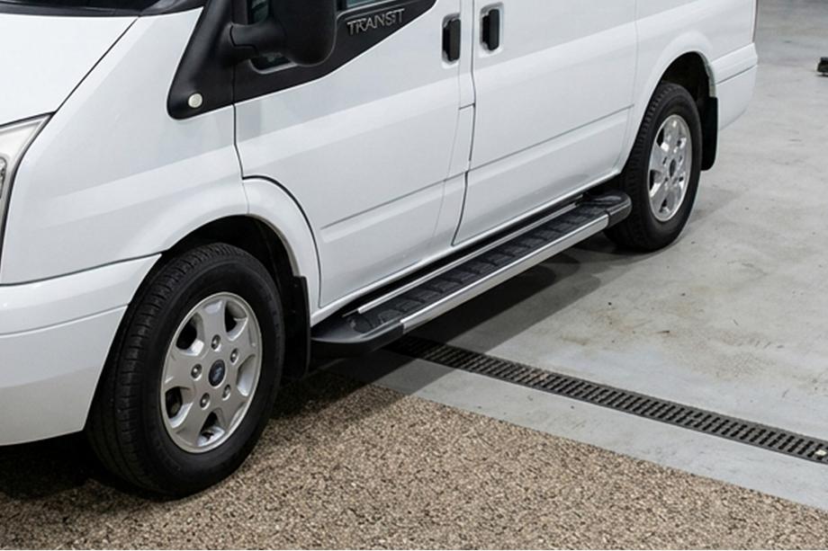 Ford Transit 2000–2014 Seitenschweller RedLine V1 (2 Stk., Aluminium) L3/L4 (lang) Image