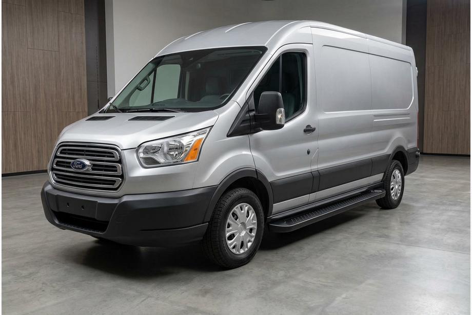 Ford Transit 2014- Trittbretter Allmond Black (2 Stk., Aluminium) Image