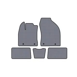 Gummimatten Carsuit (HB, Hybrid, grau) Foto 1