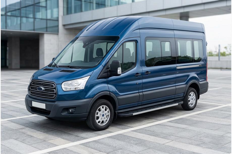 Ford Transit 2014- Trittbretter Duru (2 Stk., Aluminium) L2 (Lang)/L3 (Extended) Image