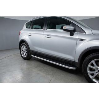 Seitenschweller Tayga Grey (2 Stk., Aluminium) Ford Kuga 2008-2013 Foto 1