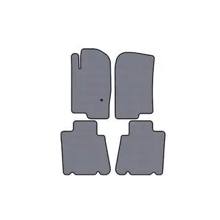 Gummimatten Carsuit (2 Reihen, Grau)