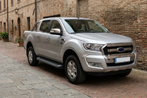 Ford Ranger 2011–2022 Trittbretter Allmond Black (2 Stk., Aluminium) Foto 1