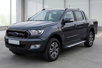 Ford Ranger 2011–2022 Seitenschweller Line (2 Stk., Aluminium) Foto 1