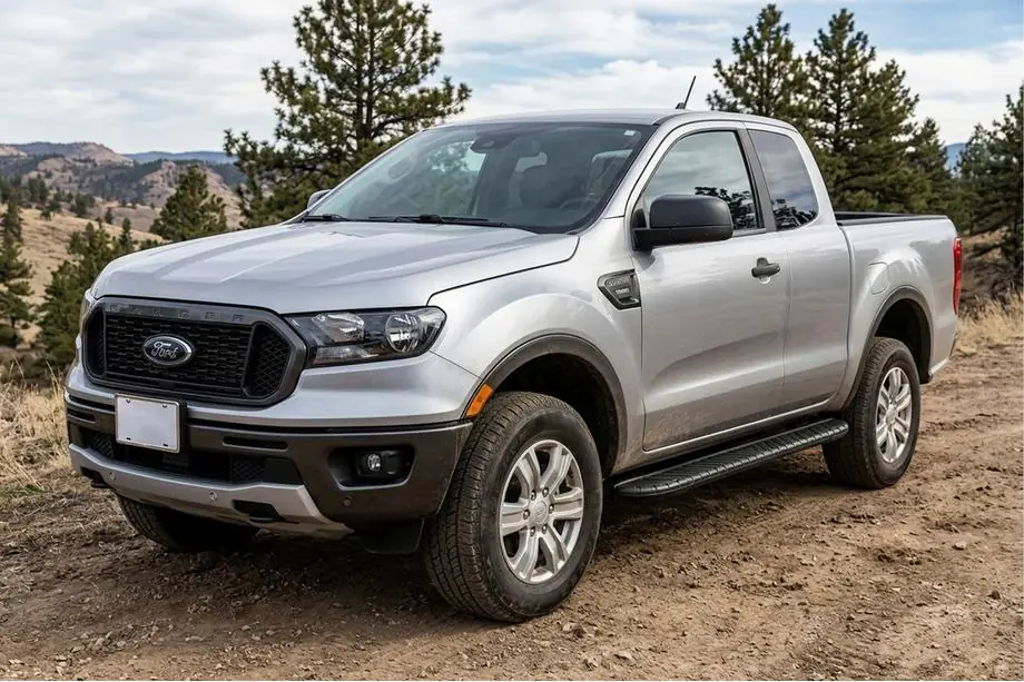 Ford Ranger 2011–2022 Seitenschweller Bosphorus Black (2 Stk., Aluminium) Image