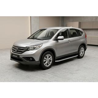 Seitenschweller Tayga Grey (2 Stk., Aluminium) Honda CRV 2012-2016 Foto 1
