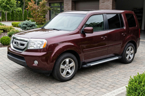 Honda Pilot 2008-2015 Seitenschweller Line (2 Stk., Aluminium) Foto 1