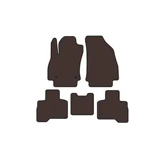 Gummimatten Carsuit (Für Qubo 2008-2016, Braun) Fiat Fiorino/Qubo 2008-2024 Foto 1