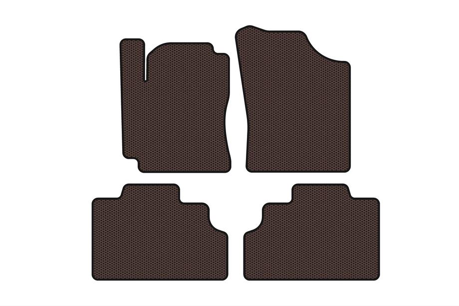 Geely CK-2 2008-2016 Gummimatten Carsuit (SD, Braun) Foto 1