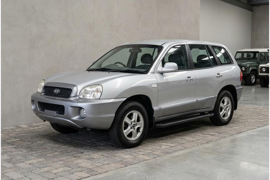 Hyundai Santa Fe 1 2000-2006 Trittbretter Allmond Black (2 Stk., Aluminium) Foto 1