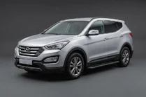 Hyundai Santa Fe 3 2012-2018 Seitenschweller Bosphorus Black (2 Stk., Aluminium) Foto 1