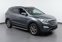 Hyundai Santa Fe 3 2012-2018 Seitenschweller Tayga Grey (2 Stk., Aluminium) Foto 1