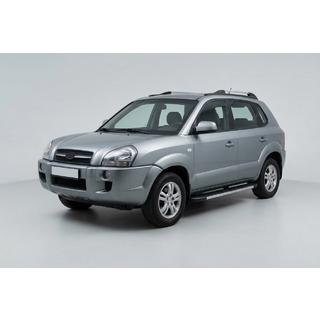 Trittbretter Duru (2 Stk., Aluminium) Hyundai Tucson JM 2004- Foto 1