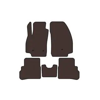 Gummimatten Carsuit (2018-2023, braun)