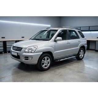 Seitenschweller Sunrise (2 Stk., Aluminium) Kia Sportage 2004-2010 Foto 1