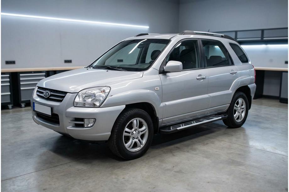 Kia Sportage 2004-2010 Seitenschweller Sunrise (2 Stk., Aluminium) Foto 1