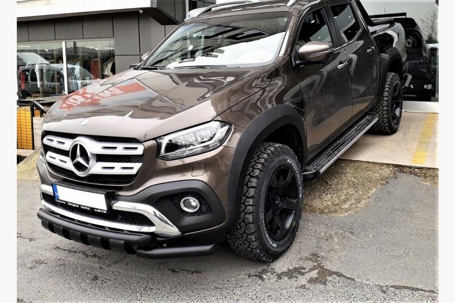 Mercedes X class 2017-2020 Frontbügel Gronder (schwarz, 70mm) Foto 1