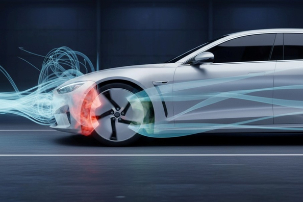 Wie beeinflussen Autoreifen die Aerodynamik?