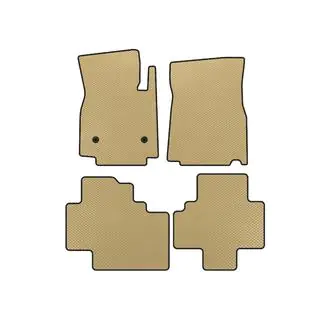 EVA Fußmatten (EV, 2018-, Beige)