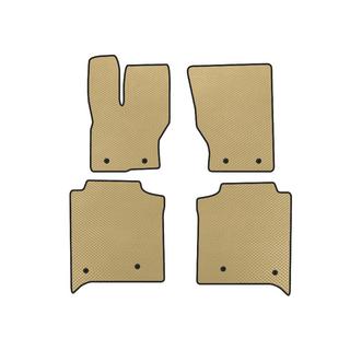 EVA Fußmatten (Long, Rückreihe mit Konsole, Beige)