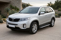 Kia Sorento II XM 2009-2014 Seitenschweller Line (2 Stk., Aluminium) Foto 1