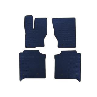 EVA Fußmatten (Long, Rücksitzreihe mit Konsole, Blau)