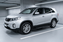 Kia Sorento II XM 2009-2014 Seitenschweller RedLine Black (2 Stk., Aluminium) 2010-2013 Foto 1