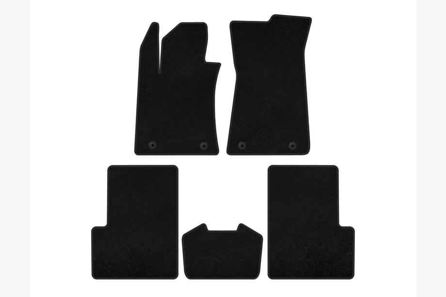 MG ZS 2017-2024 Textil Fußmatten Classic (2020-, Schwarz) Foto 1