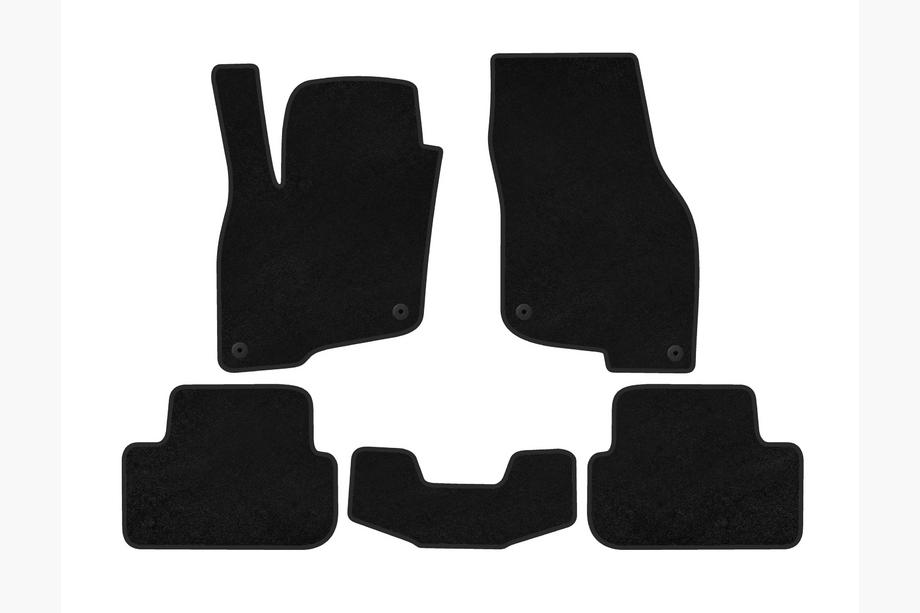 Audi Q2 2016- Textil Fußmatten Premium (Für e-tron 2019-, China, Schwarz) Foto 1