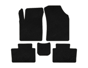 JAC iEV7S 2017-2023 Textil Fußmatten Premium (Schwarz) Foto 1