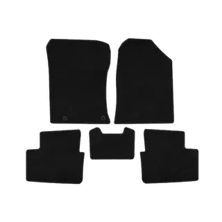Textil Fußmatten Premium (2021-, Schwarz)