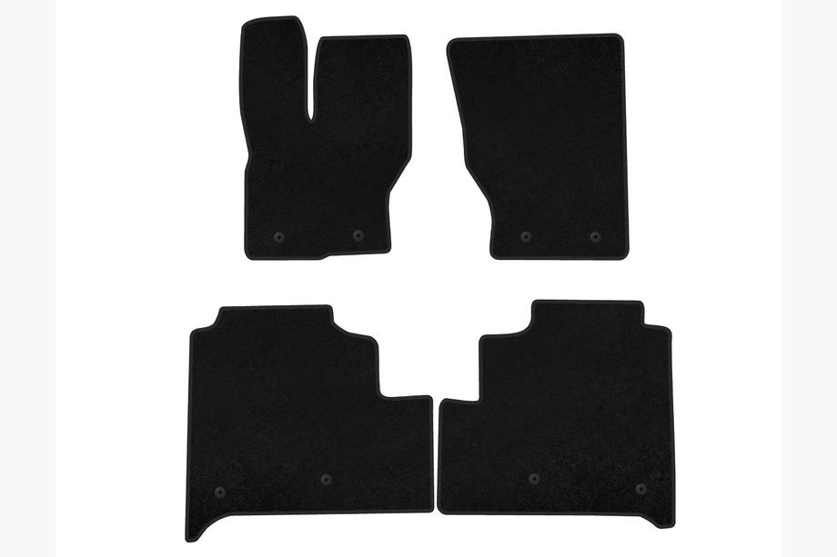 Range Rover IV L405 2013-2021 Textil-Fußmatten Premium (Lang, Schwarz) Foto 1