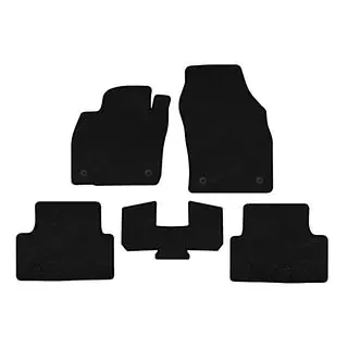 Textil Fußmatten Premium (Schwarz)