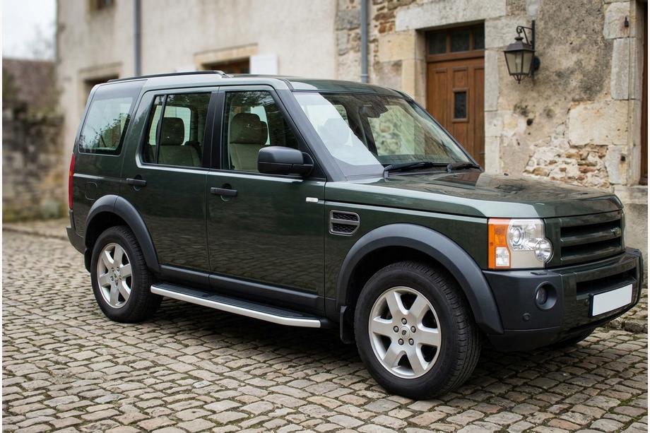 Land Rover Discovery III 2004–2009 Seitenschweller Tayga Grey (2 Stk., Aluminium) Image