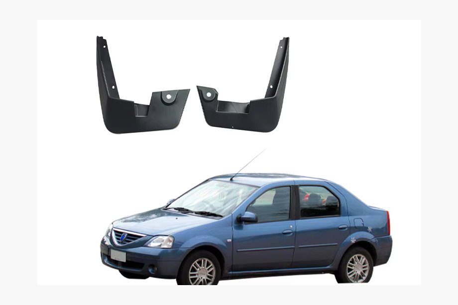 Renault Logan I 2005-2008 Vordere Premium Schmutzfänger (2 Stk) Image