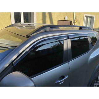 Windabweiser mit Chromleiste Niken Luxury (4 Stk) Renault Duster 2024- Foto 1