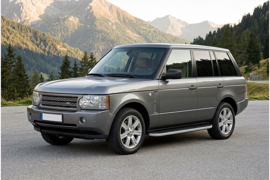Range Rover III L322 2002-2012 Seitenschweller Tayga Grey (2 Stk., Aluminium) Image
