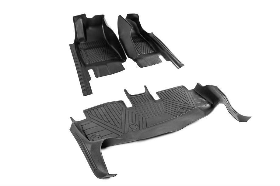 Tesla Model 3 2017- Gummimatten Niken Luxury 3D (3 Stk) Foto 3