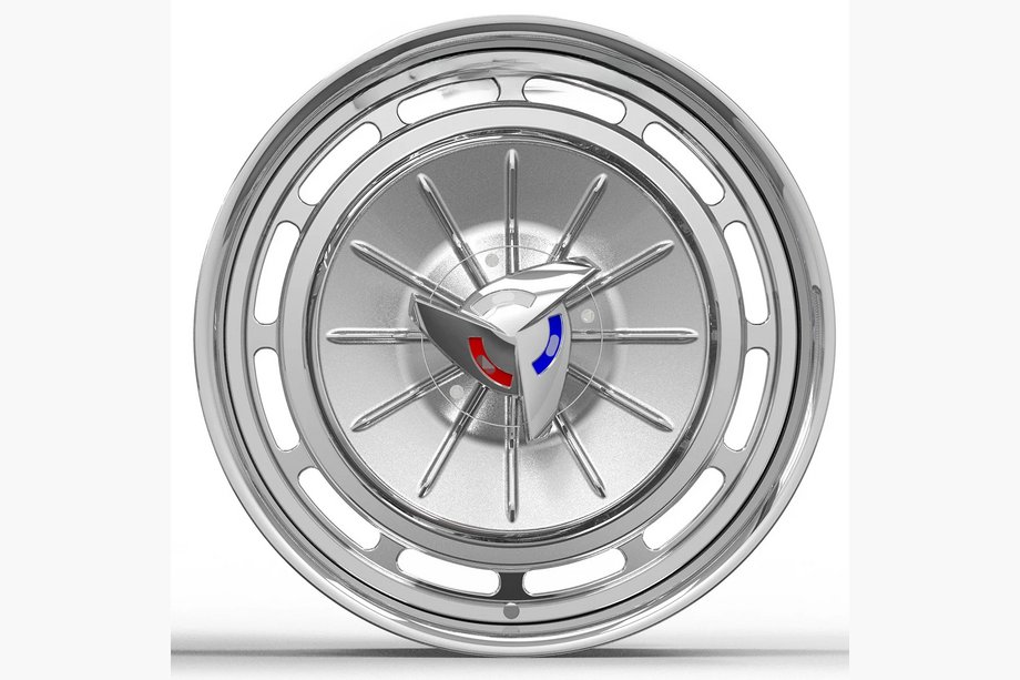 Chevrolet Bel Air 1961–1964 Geschmiedete OEM Felgen R20 (4 Stk) Foto 4