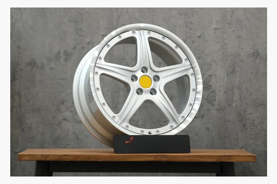 Ferrari 575M Maranello Geschmiedete OEM Felgen R19 V1 (4 Stk) Image