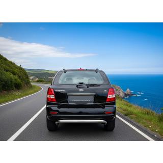 Hinterer Überrollbügel AK012 (Edelstahl) Kia Sorento I BL 2002-2009