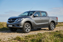 Mazda BT-50 2012- Trittbretter Allmond Black (2 Stk., Aluminium) Foto 1