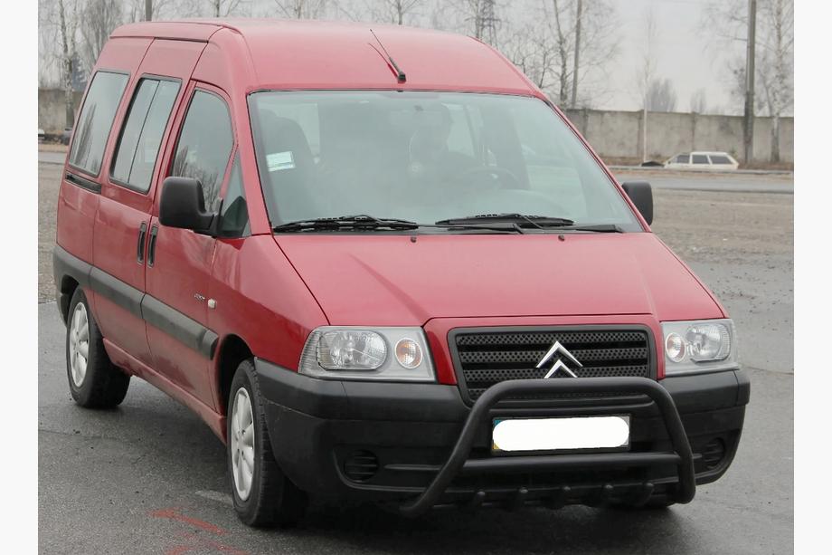 Peugeot Expert 1995-2007 Frontbügel WT003 Schwarz Edelstahl Foto 4