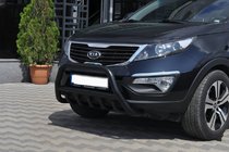 Kia Sportage 2010-2015 Frontschutzbügel WT003 Schwarz (Edelstahl) Foto 1