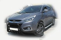 Hyundai IX-35 2010-2015 Frontbügel WT003 Schwarz (Edelstahl) Foto 3