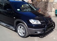 Mitsubishi Outlander 2001-2006 Frontbügel WT004 Schwarz (Edelstahl) Foto 4