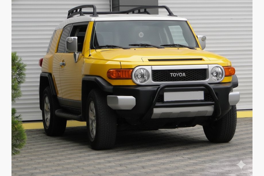 Toyota FJ Cruiser 2006-2022 Frontbügel WT003 Schwarz Edelstahl Foto 4