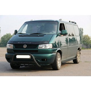 Frontbügel WT004 Schwarz (Edelstahl) Volkswagen T4 Caravelle/Multivan 1990–2003 Foto 2