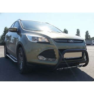 Frontbügel WT004 Schwarz (Edelstahl) Ford Kuga/Escape 2013-2019 Foto 1